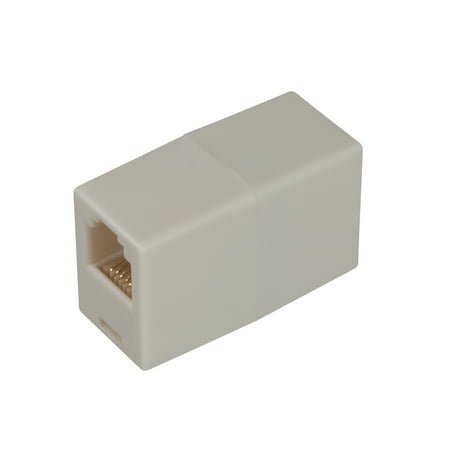 AmerTac - Zenith TS1001CA TS1001CA 6 Conductor Inline Coupler, Almond Landline Telephone Accessory