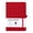 Red, variant on Ecohintz A5 Hardcover Lined Notebook - Pu Leather Cover Journal with Elastic Strap, 200 Pages, Thick 80Gsm Paper, Inner Pocket, for Students, Business & Daily Use, Pu Leather Notebook, Green