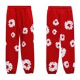 thumbnail image 1 of Tendencia de belleza DENIM TEARS línea principal traje con estampado de kapok High street Sudadera con capucha suelta pantalones de chándal casuales para hombrespantalones deportivos rojos, 1 of 5