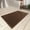 Brown, variant on Waffle Bath Mat, Super Absorbent Non Slip Bath Mats for Bathroom Floor, Washable Bathroom Rugs with Tassels, ultra Soft,Green 24" x 36"