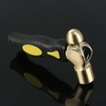 thumbnail image 3 of Brass Hammer Beating DIY Jewelry Making Personalizing Metal Stamping Tools Double-Face Mallet Head1eatherCraft, 3 of 7