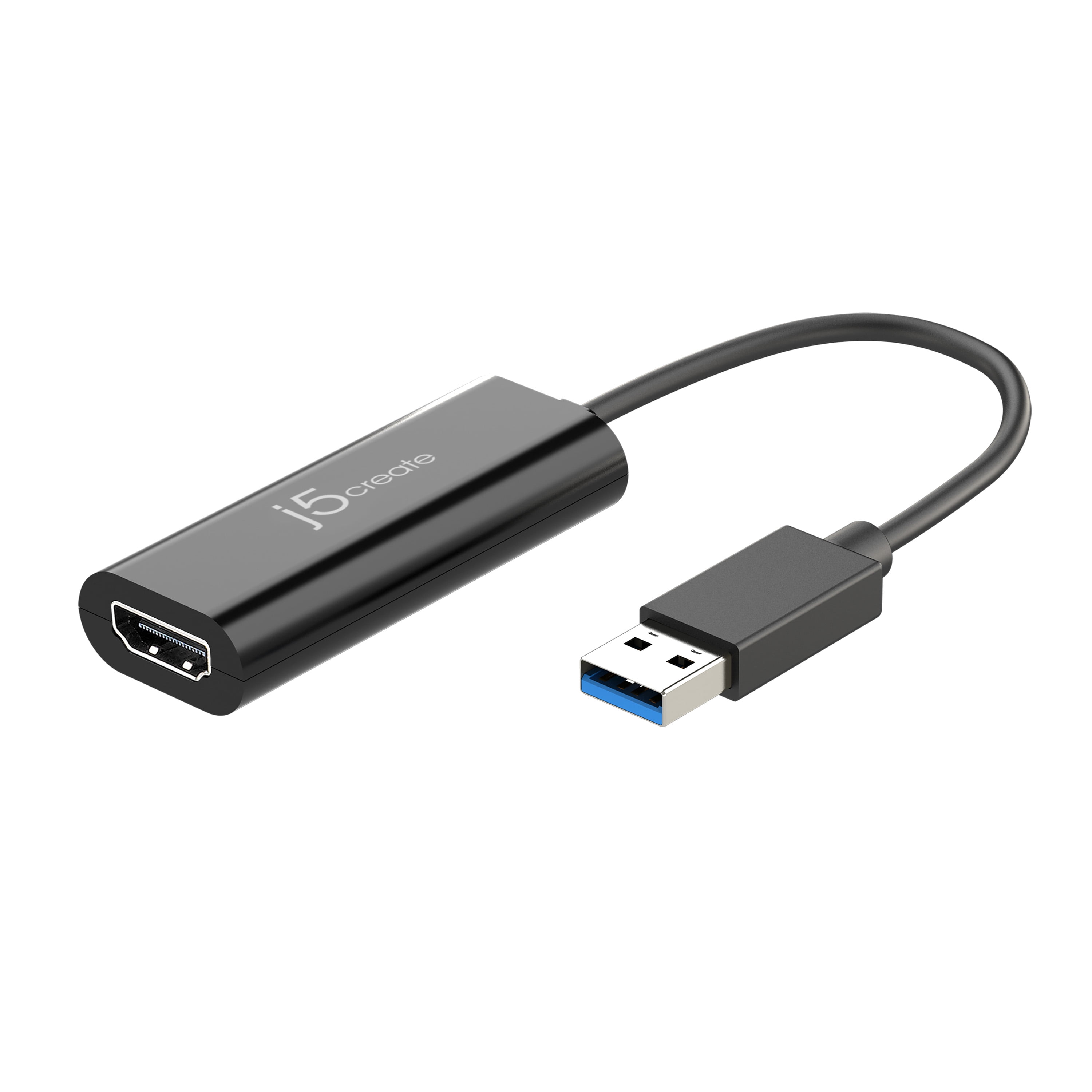 j5create, USB to HDMI Multi-Monitor Adapter, Windows /macOS Compatible, JUA258