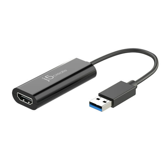 j5create, USB™ to HDMI™ Multi-Monitor Adapter, Windows® /macOS® Compatible, JUA258