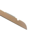 thumbnail image 3 of NAHANCO 17" Wooden Shirt Hanger, Raw Finish W/Gunmetal Hook (Pack of 100), 3 of 6