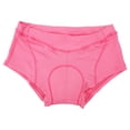 thumbnail image 1 of Ropa interior de ciclismo para mujer, suave, elástica, transpirable, de malla 3D, con acolchado de silicona, talla XL, 1 of 14