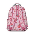 thumbnail image 3 of Fruity Strawberry Students Backpack Cute Red Sweet Kawaii School Bag with Fresh Summer Berry Design, Lightweight and Wear-Resistant, 3 of 6