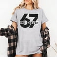 thumbnail image 2 of 67 Six Seven Meme T-Shirt, Funny Saying Six Seven T-Shirt, Multicolors, Size S-5XL, 2 of 5