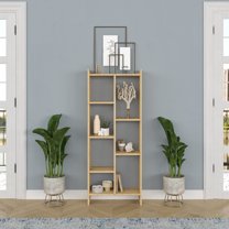 Ada Home Decor Eden Tier Bookcase, Oak