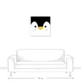 thumbnail image 3 of Creative Products Penguin Face 24x24 Canvas Wall Art, 3 of 5
