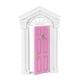 thumbnail image 1 of Modelo de puerta en miniatura, casa de muñecas en miniatura 1:12, puerta de casa de muñecas en miniatura, puerta de casa de muñecas en miniatura, tecnología avanzada, 1 of 14