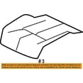 thumbnail image 2 of Jeep CHRYSLER OEM 12-16 Patriot Front Seat-Cushion Bottom Cover 1UD83DK2AB, 2 of 2