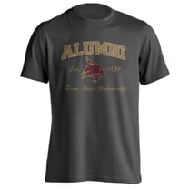 Texas State University Bobcats Alumni Proud Graduate Short Sleeve T-Shirt