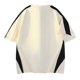 thumbnail image 3 of pstuiky Camisas de manga corta para hombre, Blusas casuales holgadas de color liso con cuello redondo y manga corta para hombre ropa de hombre m, 3 of 3