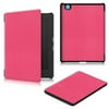 (2017)KOBO Aura H2O Edition 2 Case, EpicGadget(TM) Luxury Texture Auto Sleep/Wake Lightweight Slim Folio Smart Cover Case for KOBO Aura H2O Edition 2 eReader (Hot Pink)
