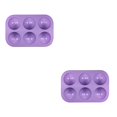 thumbnail image 1 of stanreset Cake Mold Half-ball Baking Tray Chocolate Ice Cube Silicone Mould Baking Tool 1 bag 2Set, 1 of 6
