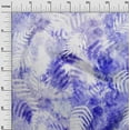 thumbnail image 3 of oneOone Cotton Cambric Purple Fabric Tropical Watercolor Dress Material Fabric Print Fabric By The Yard 42 Inch Wide, 3 of 4