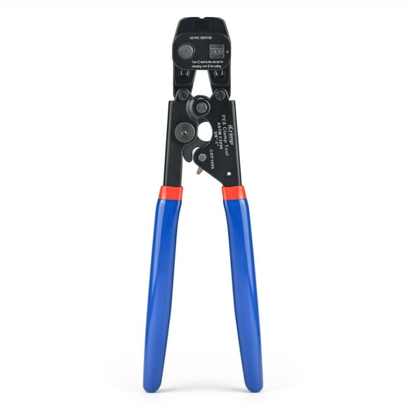 Herramienta de trinquete PEX para cinchar y quitar iCrimp, de 10 a 25 mm