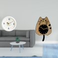 thumbnail image 2 of Reloj De Pared Moderno Con Forma De Gato, Adorno Colgante, Silencioso, Redondo, Decorativo, Para Cocina, Oficina, Estudio, Sala De Estar, Inauguración De La Casa, Regalo Decorativo, 2 of 8