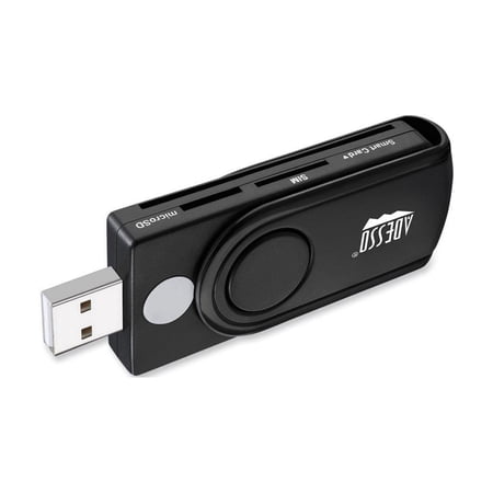 UPC: 0783750010009 | Adesso SCR-200 Smart Card Reader SCR200