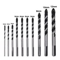 thumbnail image 4 of Juego de brocas de aleación Zulema 10 piezas 4/5/6/8/10/12 mm broca de carburo, 4 of 5
