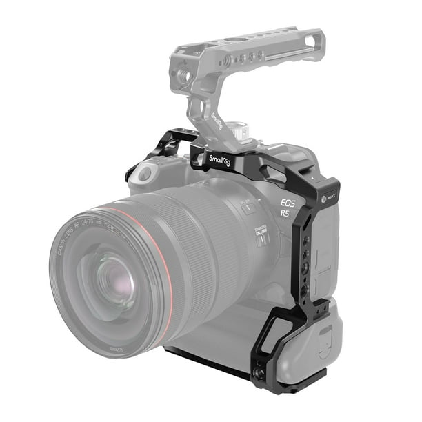 Funda de cámara SMALLRIG R5/R6 para Canon R5/R6 con BG-R10 Gri