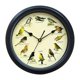 thumbnail image 3 of Reloj de pared con pájaro cantor, reloj melódico multiusos, funciona con pilas. Negro 32cm, 3 of 9
