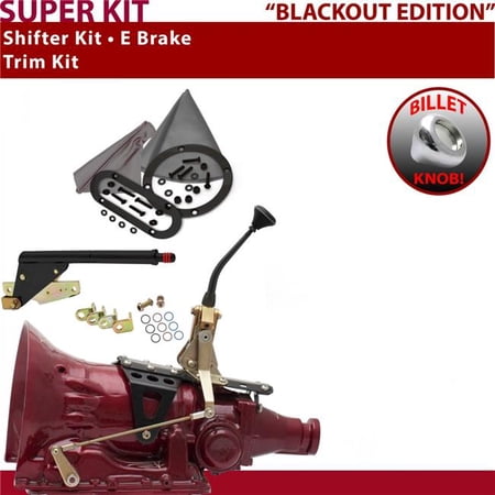American Shifter PG Shifter Kit Black 8 in. E Brake Trim Kit for EE51C