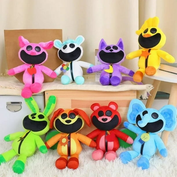 Munecos de peluche de dibujos animados para ninos juguete de felpa suave Anime Kawaii Catnap Pickypiggy juego de dibujos animados regalo de Navidad Bodega Aurrera en linea