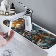 thumbnail image 7 of Kdxio Cute Skeletons Figurines Pattern Non-Slip Diatom Mud Faucet Drain Pad,Self Absorbent Mat for Kitchen Sink for Variety Kitchen & Bathroom Countertops, 7 of 7