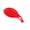 Red, variant on Lose Money Clearance!Flexible Almond Shaped Silicone Spoon Rest Multipurpose Kitchen Silicone Spoon Rest Colorful Heat Dishwasher Silicone Spoon Rest Bbq Brush Rest