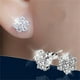 thumbnail image 1 of Xihbxyly Ofertas Diarias Pendientes In Moda And Form Of Copo de Nieve para Mujer, Pendientes In Diamantes de Imitación, 1 of 5