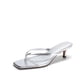 thumbnail image 1 of Sandalia DREAM PAIRS Tacones Kitten Plateados Tacón Bajo 5 cm, 1 of 8