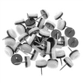 thumbnail image 2 of 240Pcs Thickened Furniture Glide,Nail-on Nylon Slider Pad Floor Protector (18Mm or 0.7Inch,White), 2 of 8