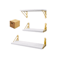 thumbnail image 1 of Repisas Flotantes Madera Modernas Estantes Baño Topon 3pcs Lab.G Blanco, 1 of 5