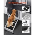 thumbnail image 3 of VEVOR 50 Inch Dog Grooming Bath Tub Stainless Steel w Ramp Water Filter Left, 3 of 9