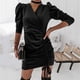 thumbnail image 2 of Vestido de otoño de manga larga con cuello en V de moda sexy para mujer Fridja  nbo4129, 2 of 9