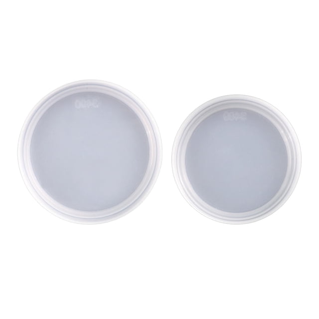 2Pcs Coaster Base Silicone Mould Resin Making Tray for Bedroom Party Wedding