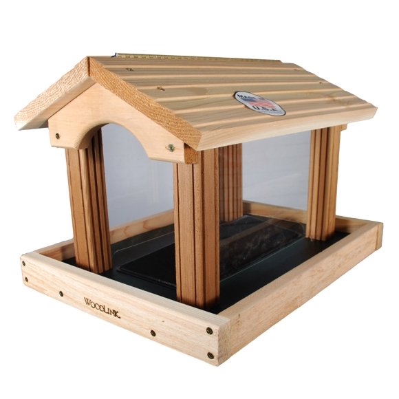 Comedero para pájaros Woodlink PRO4 Premier Cedar Brown 5 kg