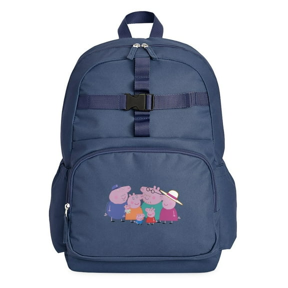 CafePress - Peppa Pig: Granny & Grandpa Pig - Cute School Travel Backpack