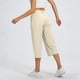 thumbnail image 5 of TaTaai Women's Stretch Lightweight Wide Leg Trousers Cropped 7/8 Length Quick-Dry Casual Work Travel Hiking Pants with Button Closure and Side Pockets Gift, 5 of 9