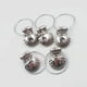 thumbnail image 2 of 8 clips plateados de acero inoxidable para cortina de ventana, barra de cortina de ducha, anillos, ganchos para ropa y cortinas (plateados), 2 of 7
