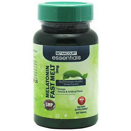 Betancourt Nutrition Melatonin Fast Melt, 60 CT