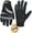 Black- Grey, variant on Thermal Winter Work Gloves for Men Women, Heavy Duty Waterproof Insulated Gloves for Cold Weather