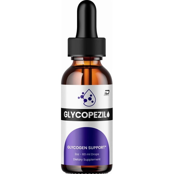 Glycopezil Liquid Drops – Glycopezil Drops Extra Strength Natural Blend Healthy Organic Support, 1 Pack, 1 Month Supply