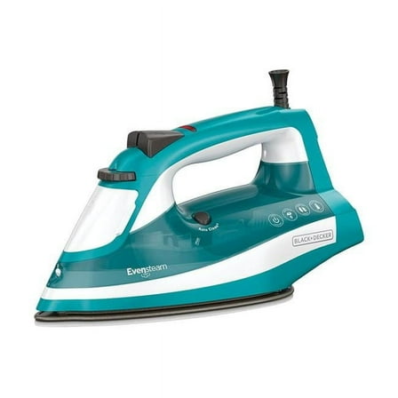 Black Plus Decker  Xpress Steam TrueGlide 3 in. Steam Iron