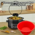 thumbnail image 3 of Slow Cooker Liner - Easy to Clean - Food-Grade Silicone - 5QT-6QT Slowly Stewing Pot Inside Liner - Cooking Tool - Kitchen Gadget, 3 of 8