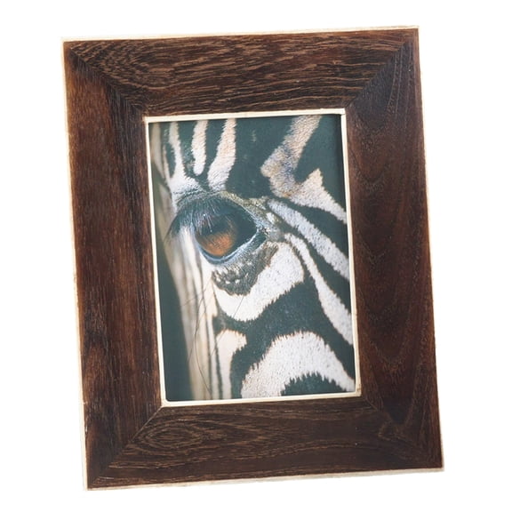 Fennco Styles Wooden Bone Photo Frame-2 Size (5"x7")