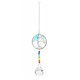 thumbnail image 1 of Lámpara de prisma con bola de cristal, atrapasueños, adorno de cristal colgante, decoración de oficina y jardín para el hogar, 1 of 5