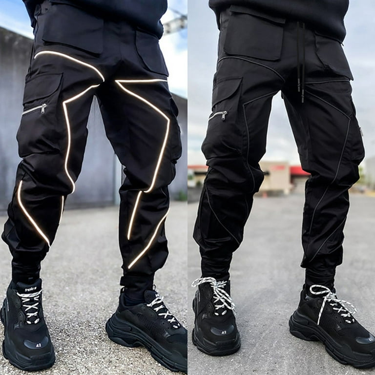 Reflective sweatpants mens hotsell