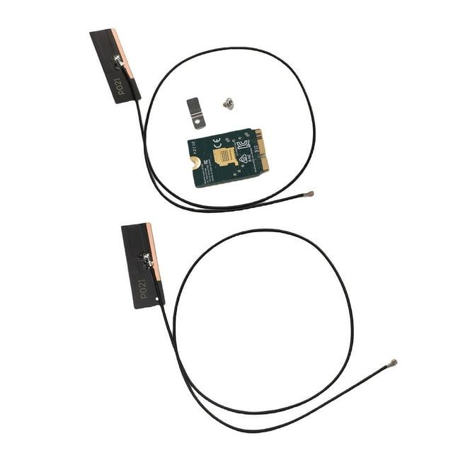 WiFi 6E Wireless Card, M.2 NGFF WPA3 Encryption WiFi 6E Card OFDMA MU-MIMO for Laptop